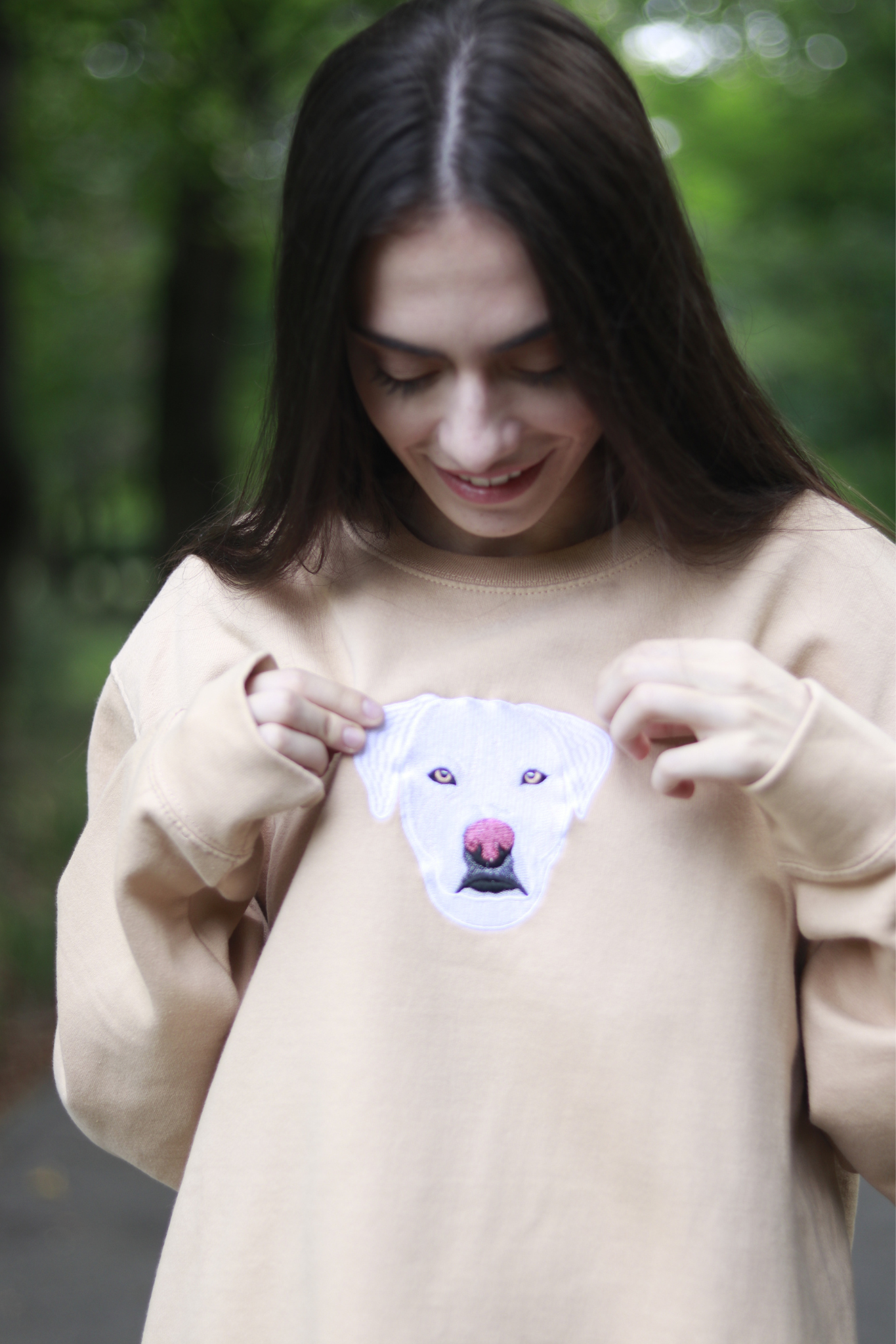 Embroidered Pet Portrait