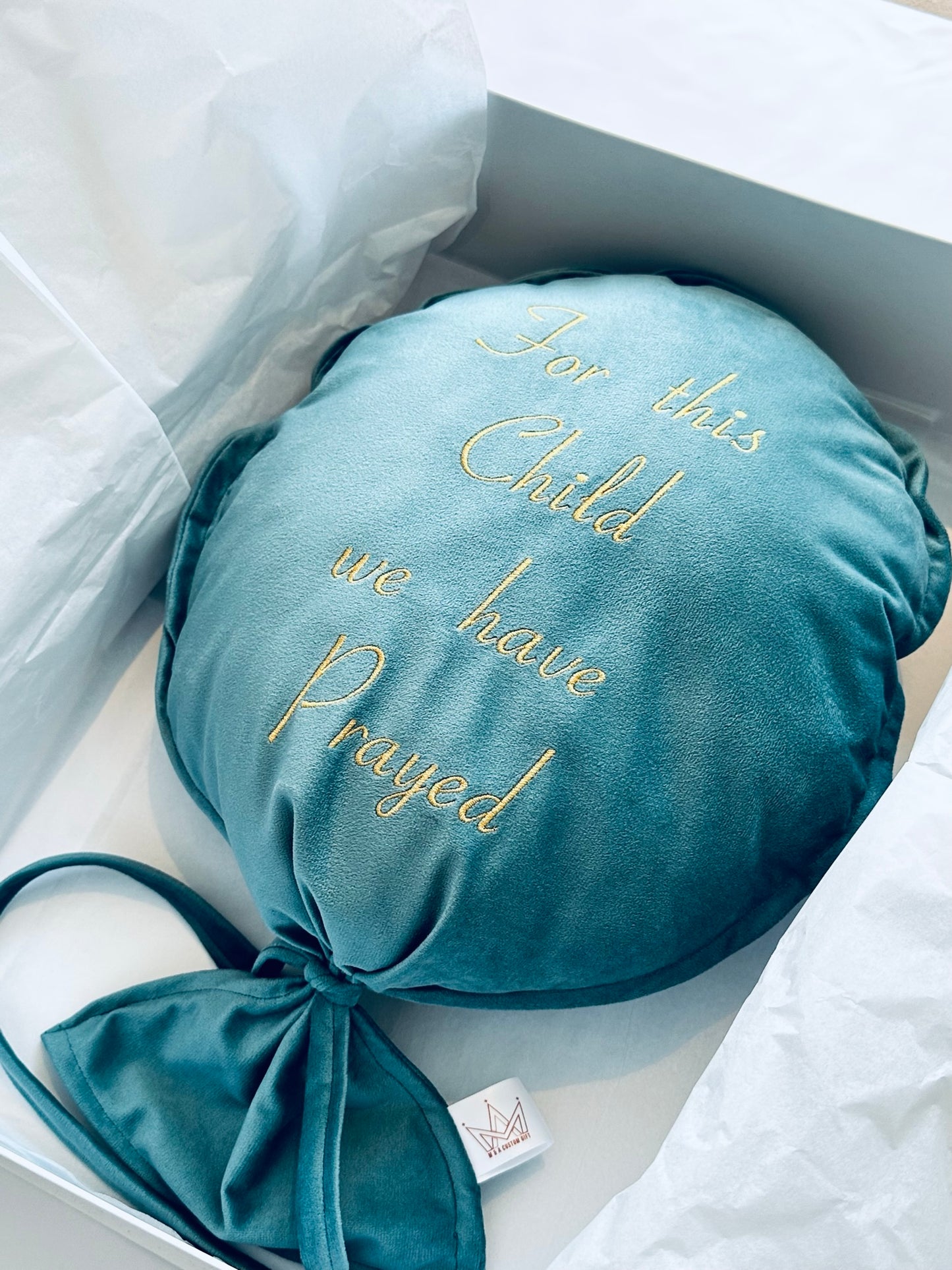Personalised Balloon Pillow Wall Decor With Message