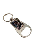 Custom Bottle Opener Keychain With Photo