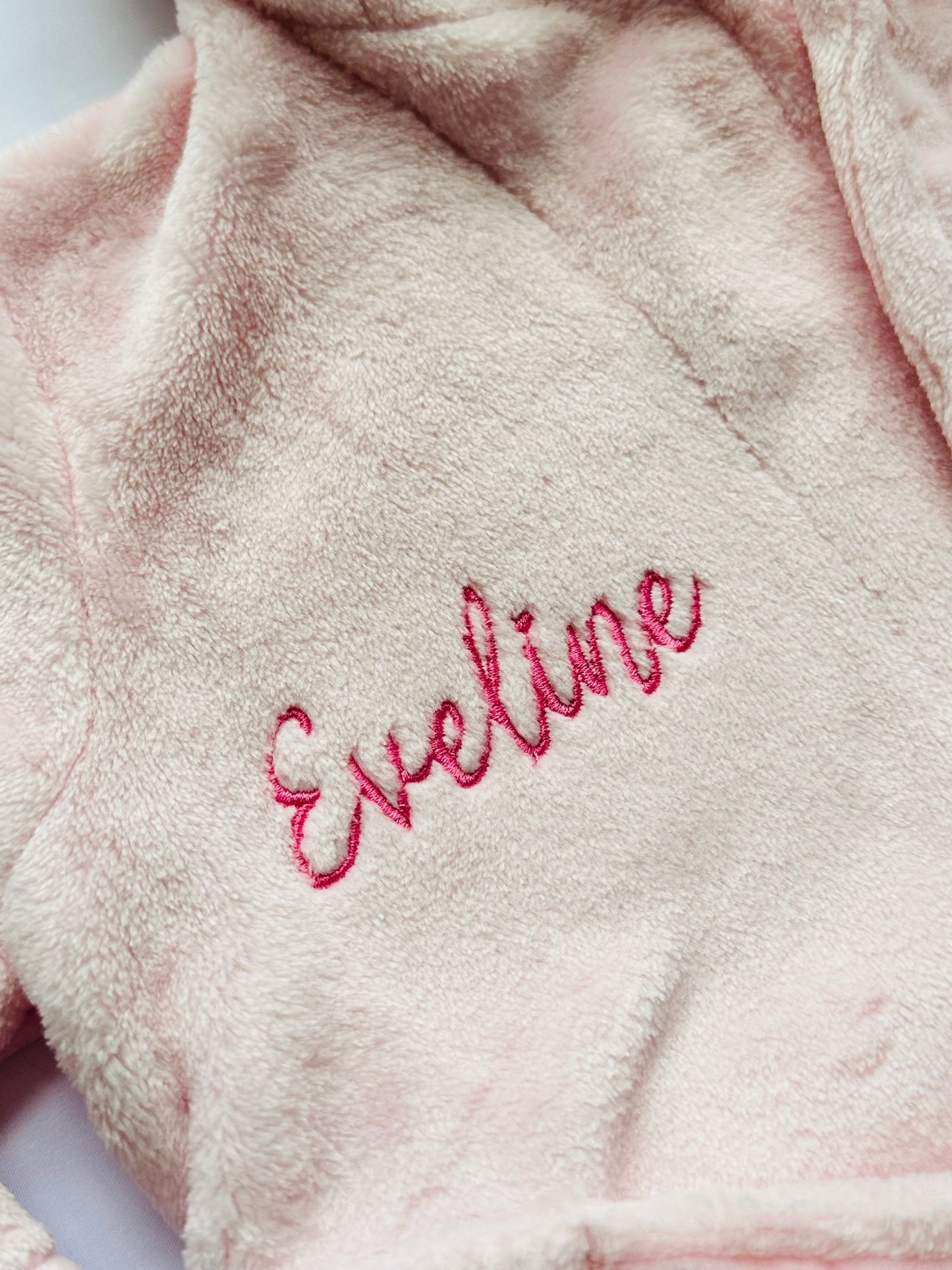 Personalised Fleece Dressing Gown With Ears