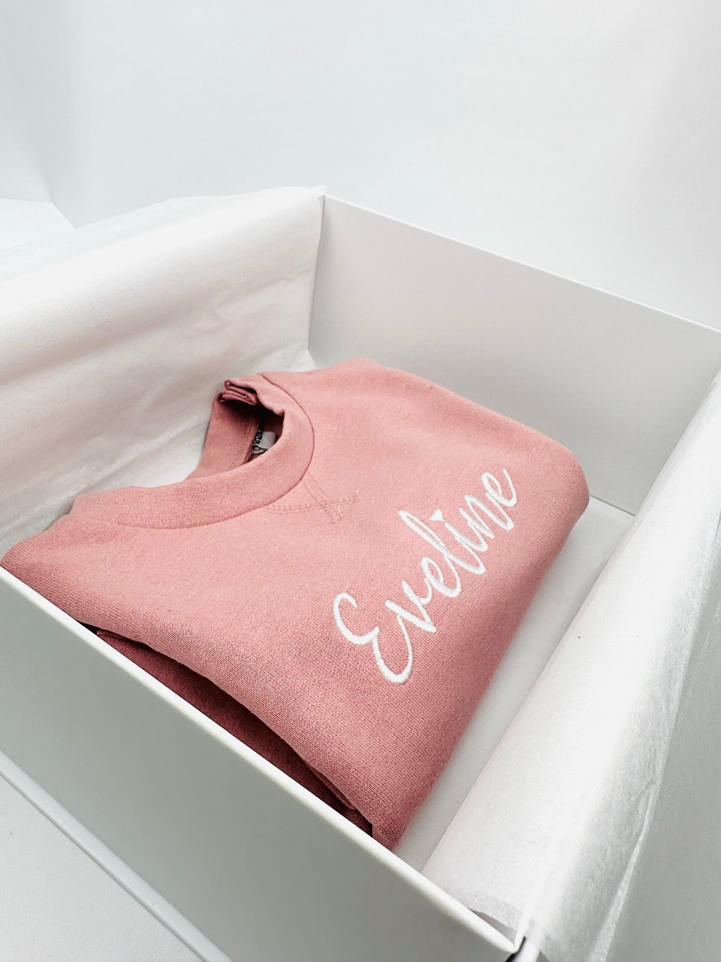 Kids Personalised Sustainable Sweatshirt