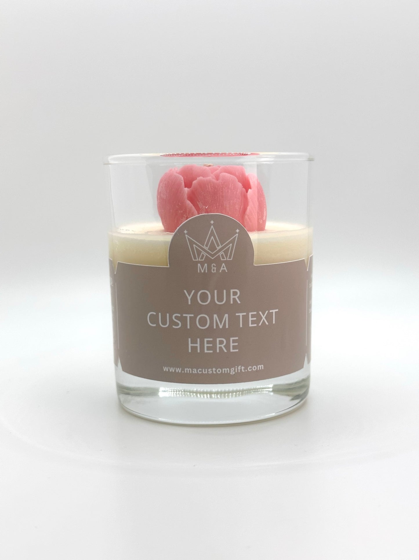 Little Peony Candle Scented With Black Orchid