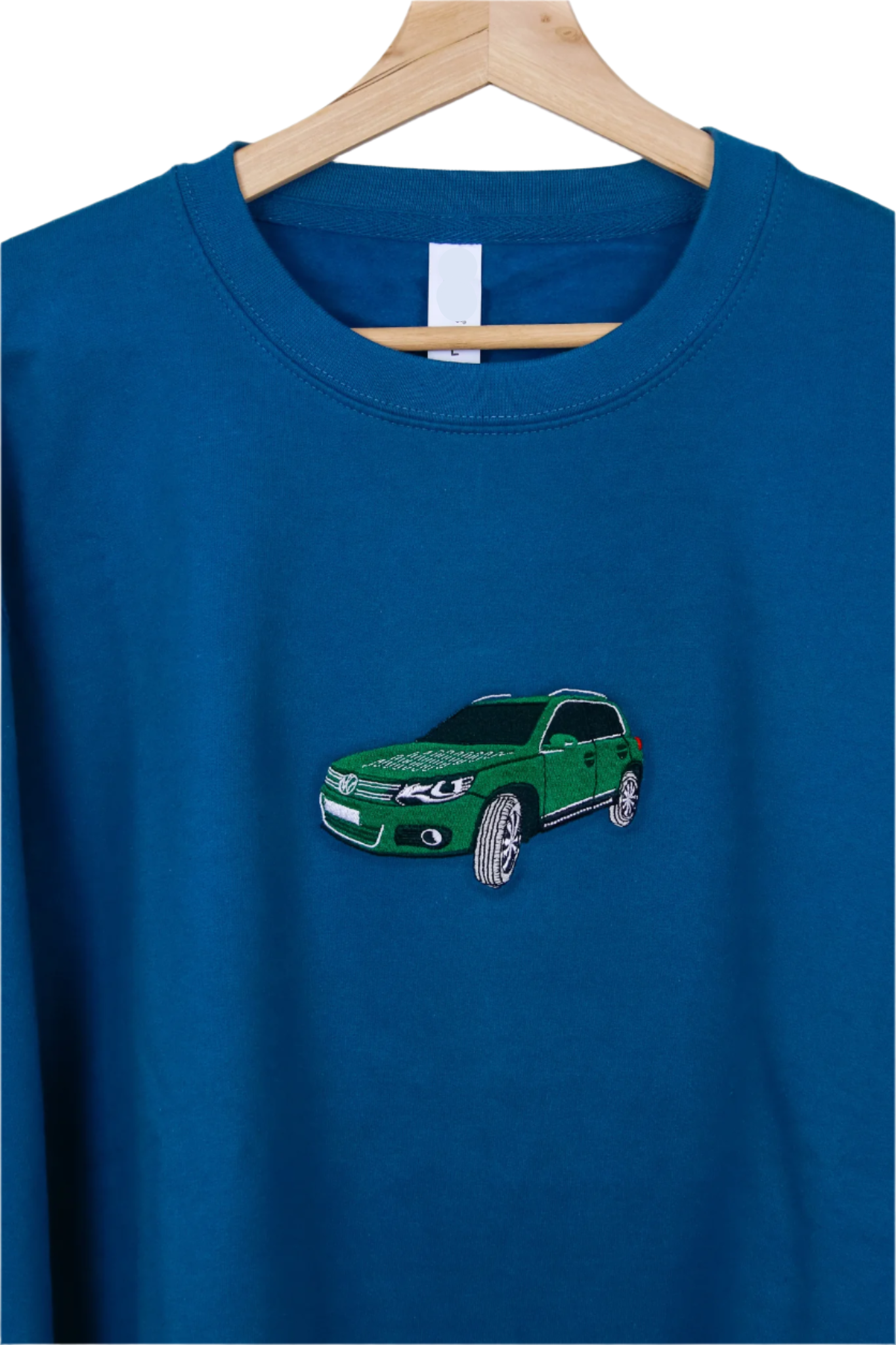 Car Lover's Dream: Custom Embroidered Sweatshirt