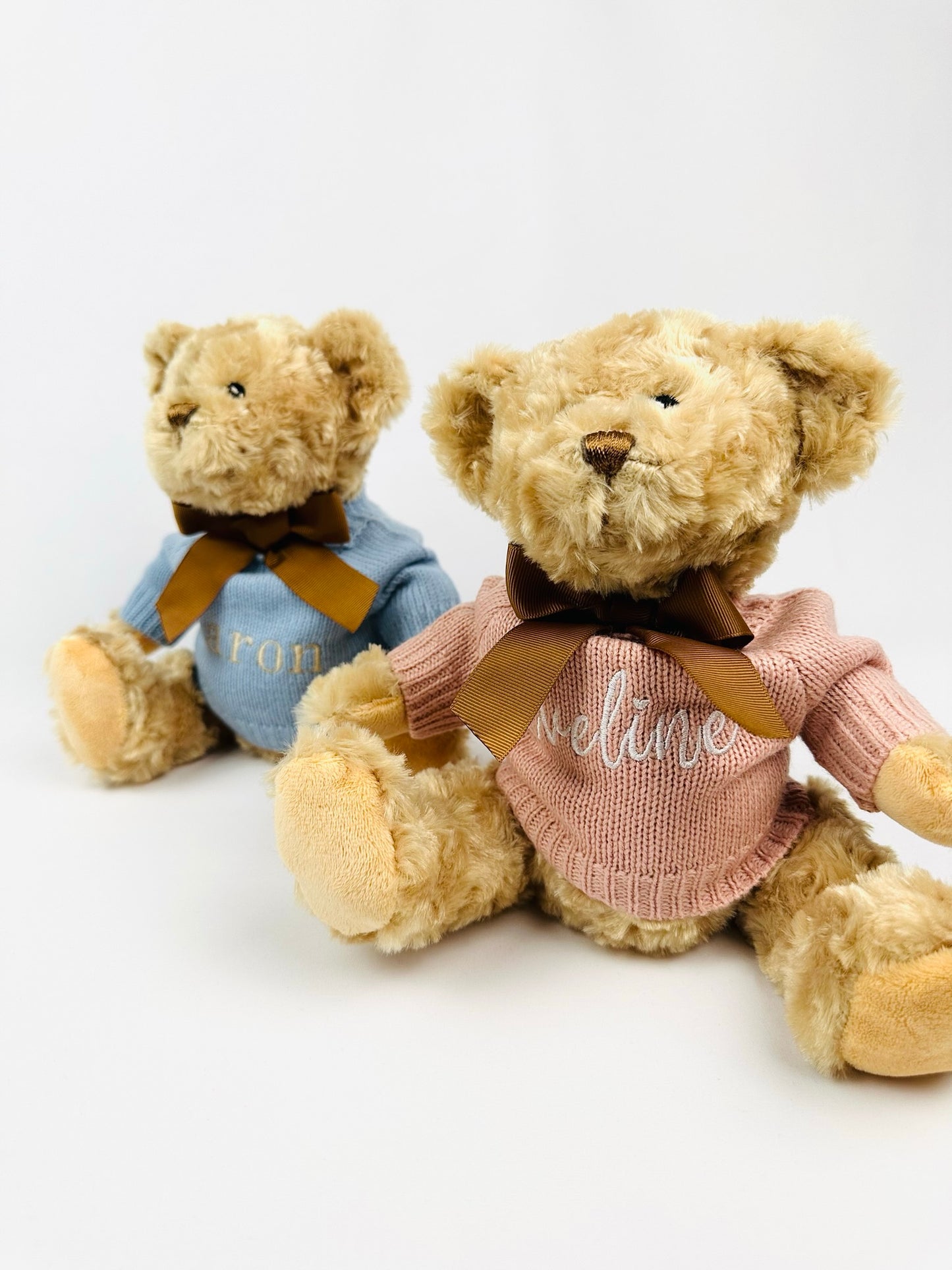 Eco-Friendly Soft Teddy Bear with Personalized Jumper