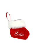 Personalised Mini Velvet Stocking Decoration