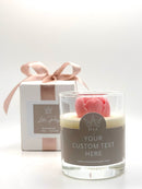 Little Peony  Candle Scented With Black Orchid